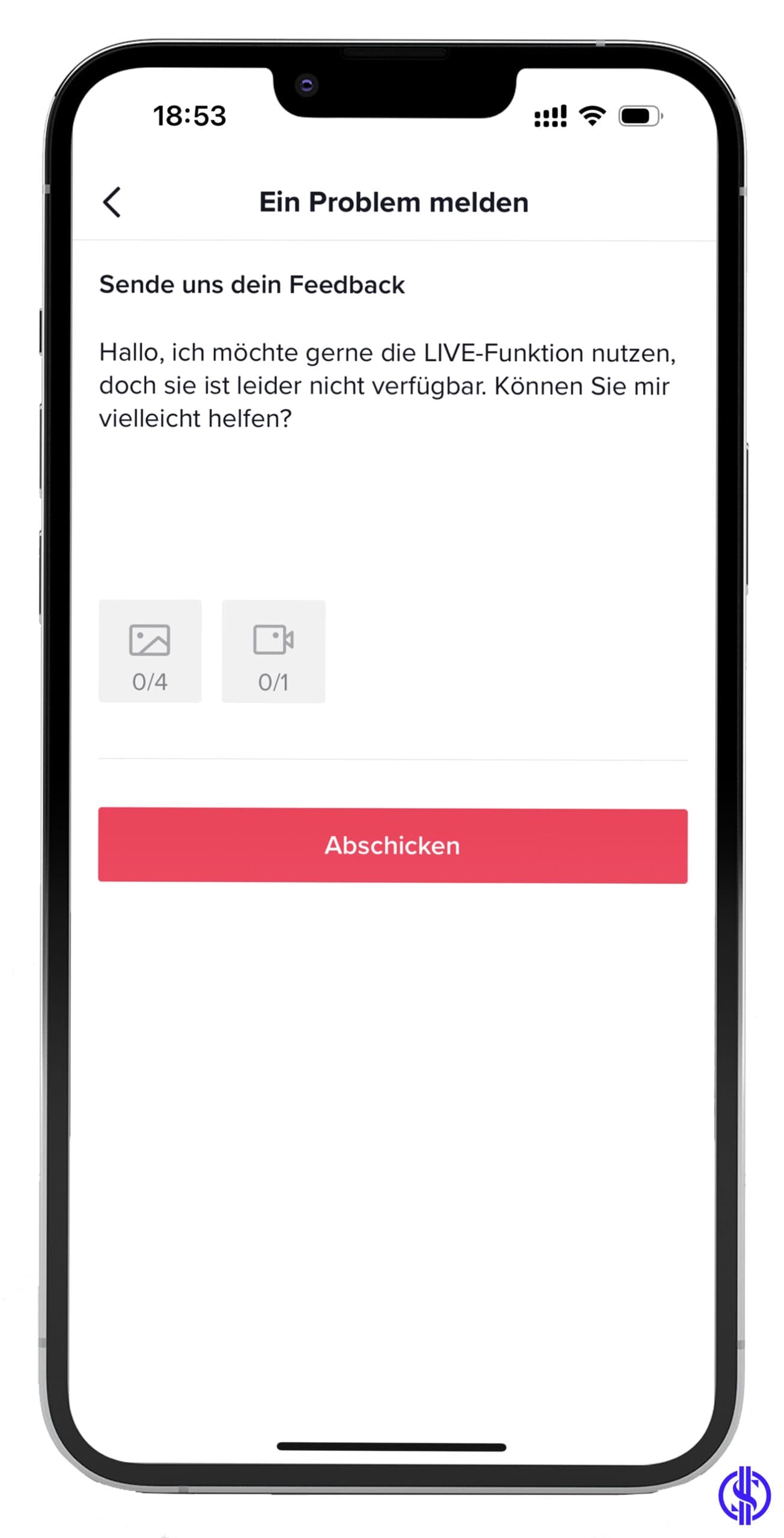 TikTok live gehen Anleitung Schritt 8